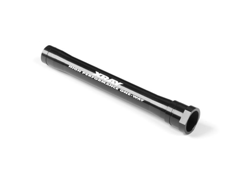XRAY X8 ALU FRONT SHAFT WITH ONE-WAY BEARINGS SWISS 7075 T6 / XRA345714