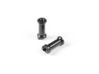 XRAY X8 ALU SLOT MOUNT BLACK SWISS 7075 T6 (2) / XRA346312