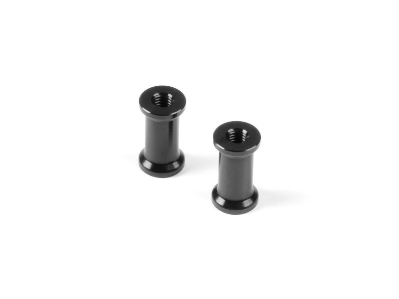 XRAY X8 ALU MOUNT 12MM BLACK SWISS 7075 T6 (2) / XRA346313