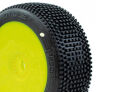 ProCircuit Tires - 1/8 Buggy - Hot Dice V2 Buggy C1 (Super Soft) Pre-Mounted Yellow / PCY2003-C1