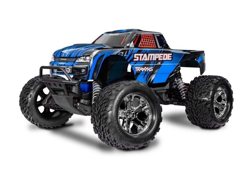 TRAXXAS Stampede blau 1/10 2WD Monster-Truck RTR / TRX36254-8-BLUE
