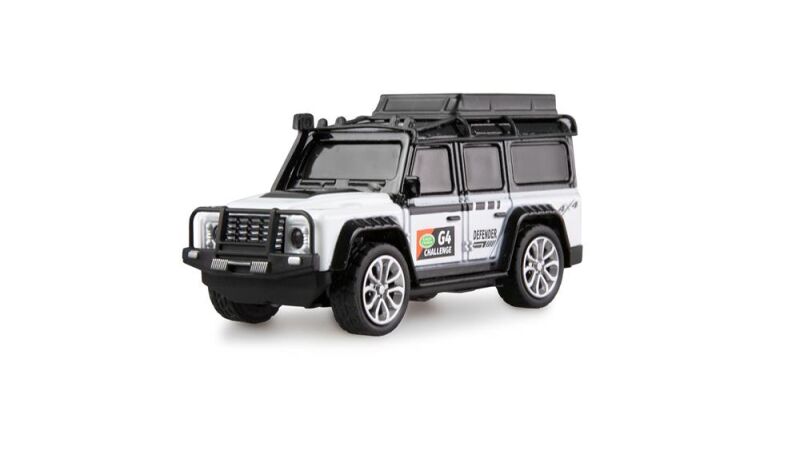 AMEWI / RC Geländewagen Die Cast 1:64 RTR weiß / 22678