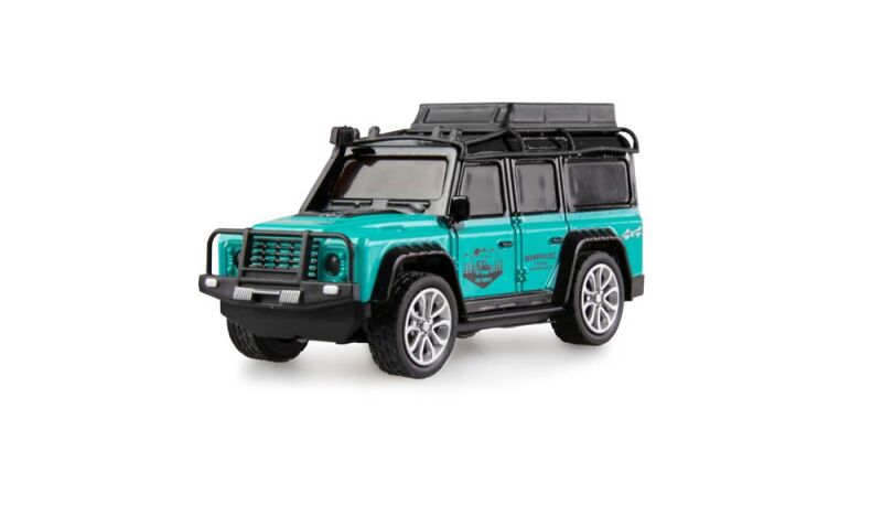 AMEWI / RC Geländewagen Die Cast 1:64 RTR petrol / 22679