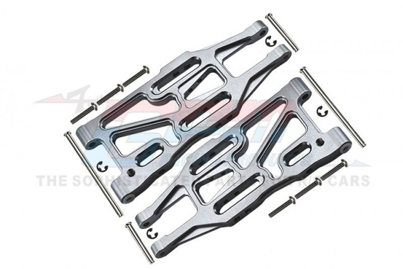 GPM HPI Bullet Nitro 3.0 Aluminium Querlenker vorn silber / GPMBMT055S