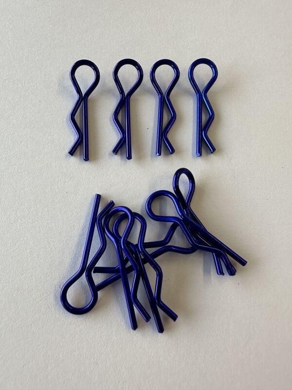 H-SPEED Karosseriesplinte 1/8 blau / HSPX055