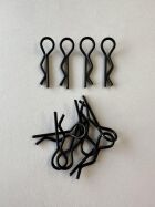 H-SPEED Karosseriesplinte 1/8 schwarz / HSPX059