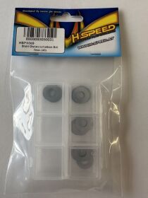H-SPEED Stahl Distanzscheiben Set 7mm (40) / HSPX069