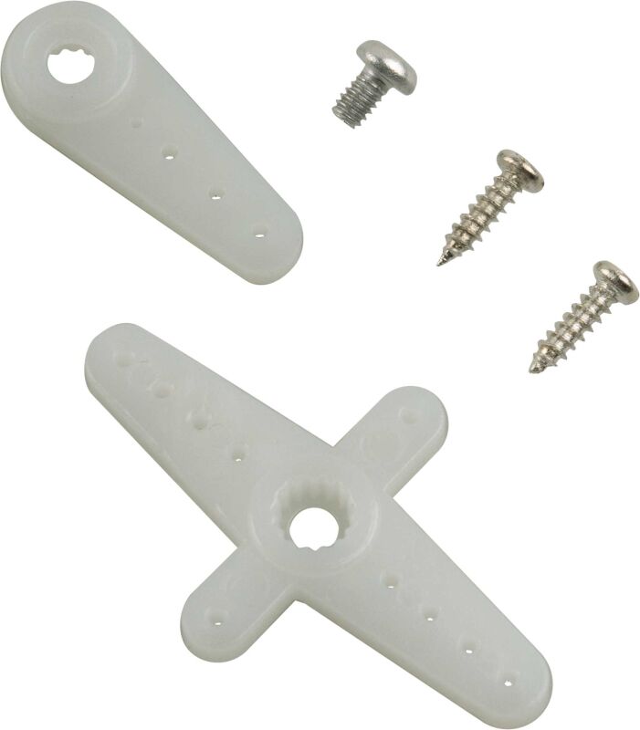 Robbe Modellsport Servoarme 15T (15Z), einfach-/doppelt Kunststoff, original / 91280001