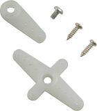 Robbe Modellsport Servoarme 15T (15Z), einfach-/doppelt Kunststoff, original / 91280001