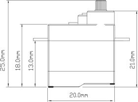 Robbe Modellsport FS 135 X HV Digital Servo mit Softstart / 9128