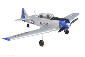 EZ-Wings Mini AT-6 Texan Silber RTF 450 mm 1 + 1 LiPo Akku USB-Ladegerät / EZ-037