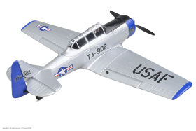 EZ-Wings Mini AT-6 Texan Silber RTF 450 mm 1 + 1 LiPo Akku USB-Ladegerät / EZ-037