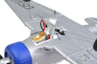 EZ-Wings Mini AT-6 Texan Silber RTF 450 mm 1 + 1 LiPo Akku USB-Ladegerät / EZ-037