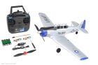 EZ-Wings Mini AT-6 Texan Silber RTF 450 mm 1 + 1 LiPo Akku USB-Ladegerät / EZ-037