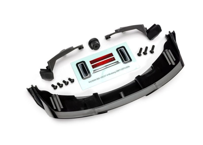 TRAXXAS Diffuser hinter & Karo-Support / TRX10513