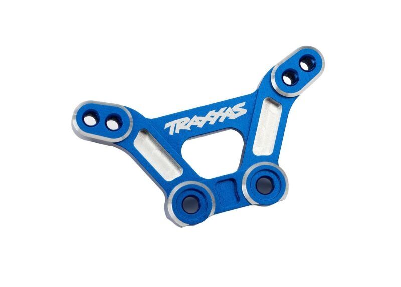 TRAXXAS Dämpferbrücke vo Alu blau / TRX10538-BLUE