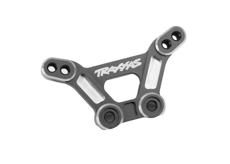 TRAXXAS Dämpferbrücke vo Alu grau / TRX10538-GRAY