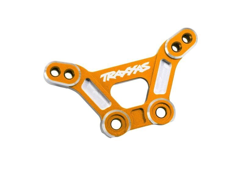 TRAXXAS Dämpferbrücke vo Alu orange / TRX10538-ORNG
