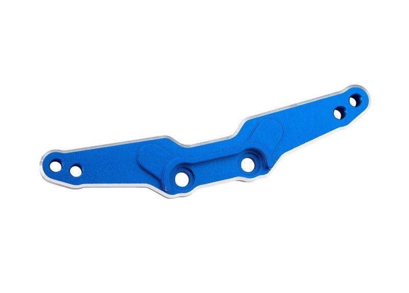 TRAXXAS Dämpferbrücke hi Alu blau / TRX10539-BLUE