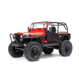 AXIAL 1/10 SCX10 III Jeep CJ-7 4WD Brushed RTR Red /...