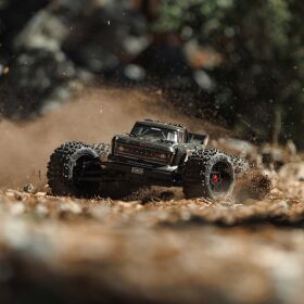 ARRMA 1/10 OUTCAST 4X4 4S V2 BLX Stunt Truck RTR Gunmetal...