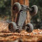ARRMA 1/10 OUTCAST 4X4 4S V2 BLX Stunt Truck RTR Gunmetal / ARA4410V2T3