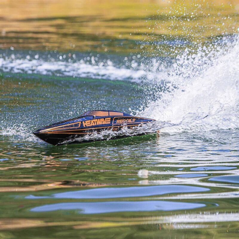 Proboat Recoil 2 V2 26 Self-Righting Brushless Deep-V RTR Heat Wave Visual / PRB08041V2T1