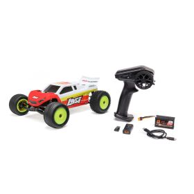 LOSI 1/18 Mini-T 2.0 V2 2WD Stadium Truck Brushless RTR Blue / LOS-1056T2