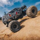 ARRMA GORGON 1:10 4X2 MEGA 550 Brushed Monster Truck RTA-Kit inkl. Akku & Ladegerät, gunmetal / ARA3230SKT1