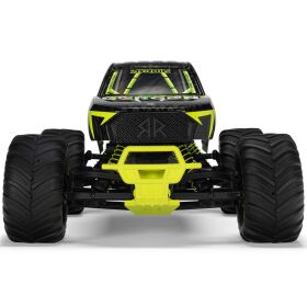 ARRMA GORGON 1:10 4X2 MEGA 550 Brushed Monster Truck RTR inkl. Akku & Ladegerät, gelb / ARA3230ST1