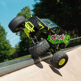 ARRMA GORGON 1:10 4X2 MEGA 550 Brushed Monster Truck RTR inkl. Akku & Ladegerät, gelb / ARA3230ST1
