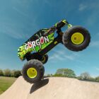ARRMA GORGON 1:10 4X2 MEGA 550 Brushed Monster Truck RTR inkl. Akku & Ladegerät, gelb / ARA3230ST1