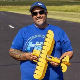 E-Flite UMX WACO BNF Basic incl. AS3X und SAFE Select Gelb / EFLU53550Y
