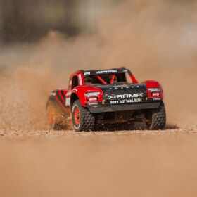 ARRMA MOJAVE GROM MEGA 380 Brushed 4X4 Small Scale Desert Truck RTR incl.Akku und Ladegerät Blue/White / ARA2104T2