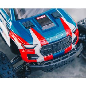 ARRMA 1/18 GRANITE GROM MEGA 380 Brushed 4X4 Monster Truck RTR incl.Akku und Ladegerät Blue / ARA2102T1