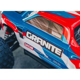 ARRMA 1/18 GRANITE GROM MEGA 380 Brushed 4X4 Monster Truck RTR incl.Akku und Ladegerät Blue / ARA2102T1