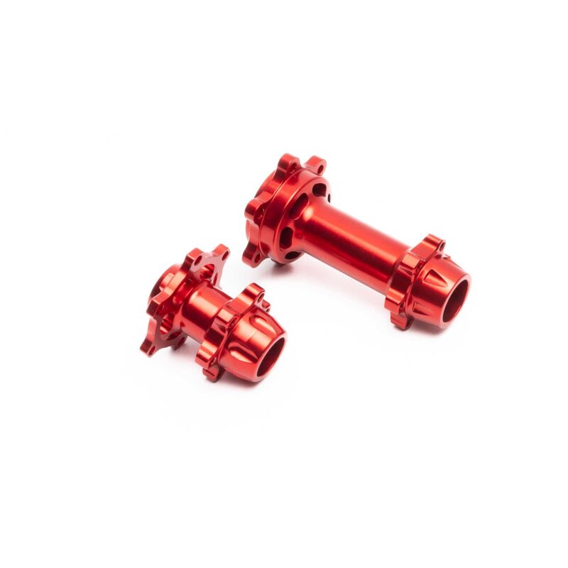 Losi Radträger gefräst Aluminium rot (Satz): Promoto-MX / LOS362000