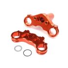 Losi Aluminum Triple Clamp Set, orange: PM-MX / LOS364004