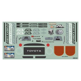 Pro-Line 1/10 1979 Toyota Land Cruiser FJ40 Clear Body/Cage 12.3 WB Crawlers / PRO362300