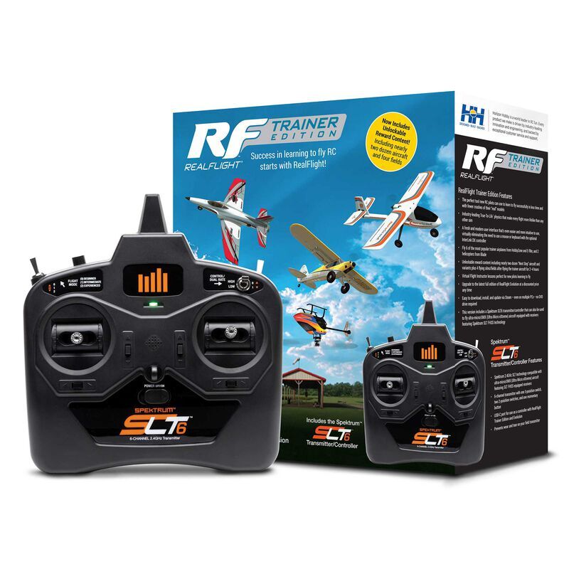RealFlight Trainer Edition RC Flight Simulator incl. SLT6 Transmitter/Controller / RFL-1211