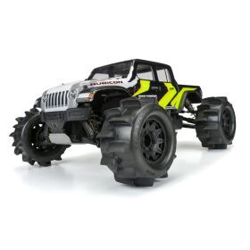 Pro-Line 1/10 Sand Paw HP BELTED F/R 2.8 MT Tires MTD 12/14mm Black Raid (2) / PRO1024910
