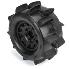 Pro-Line 1/10 Sand Paw HP BELTED F/R 2.8 MT Tires MTD 12/14mm Black Raid (2) / PRO1024910