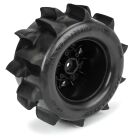 Pro-Line 1/10 Sand Paw HP BELTED F/R 2.8 MT Tires MTD 12/14mm Black Raid (2) / PRO1024910