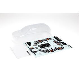 ARRMA GORGON Clear Body with Decals & Window Masks /...