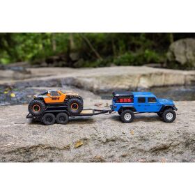 AXIAL 1/24 SCX24 Flat Bed Vehicle Trailer / AXI00009