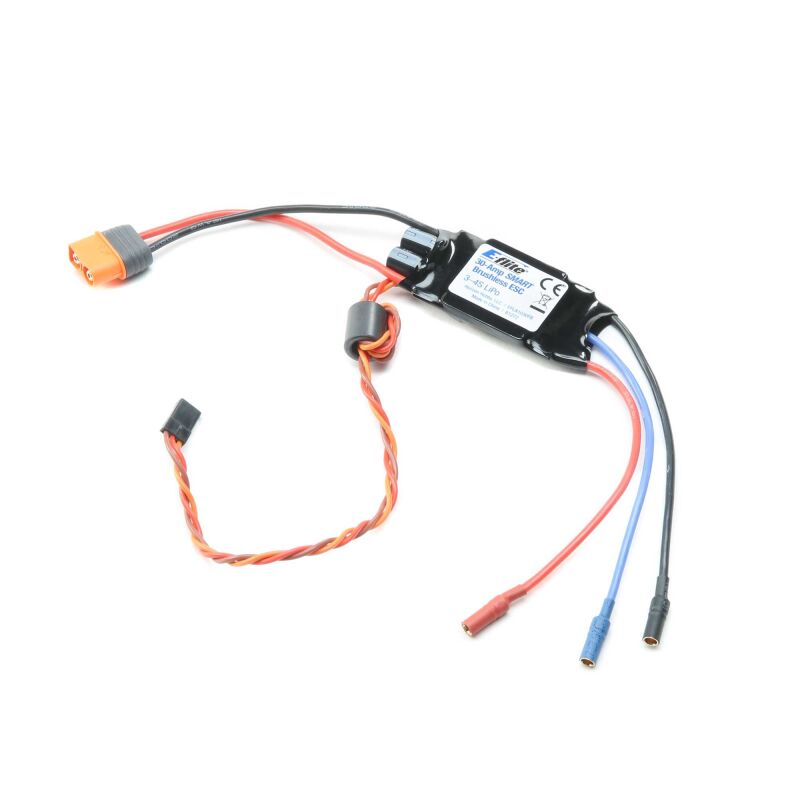E-Flite 30-Amp Telemetry Capable ESC: Apprentice STS / EFLA1030FB