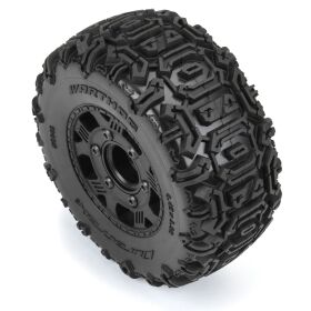 DURATRAX 1/10 Warthog F/R 2.2/3.0 SC Tires MTD 12 & 14mm Black Ripper (2) / DTX564610