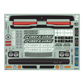 Pro-Line Racing Karosserie unlackiert Ladegerät 1:10 1970 Dodge: Drag Car / PRO359900