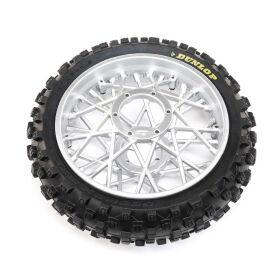 Losi Reifen hinten Dunlop MX53 Mounted Chrome: Promoto-MX...