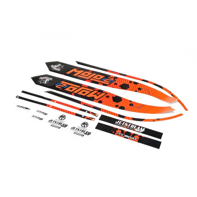 Pro Boat Dekorbogen Mojo 2 (Satz): Jetstream / PRB289012